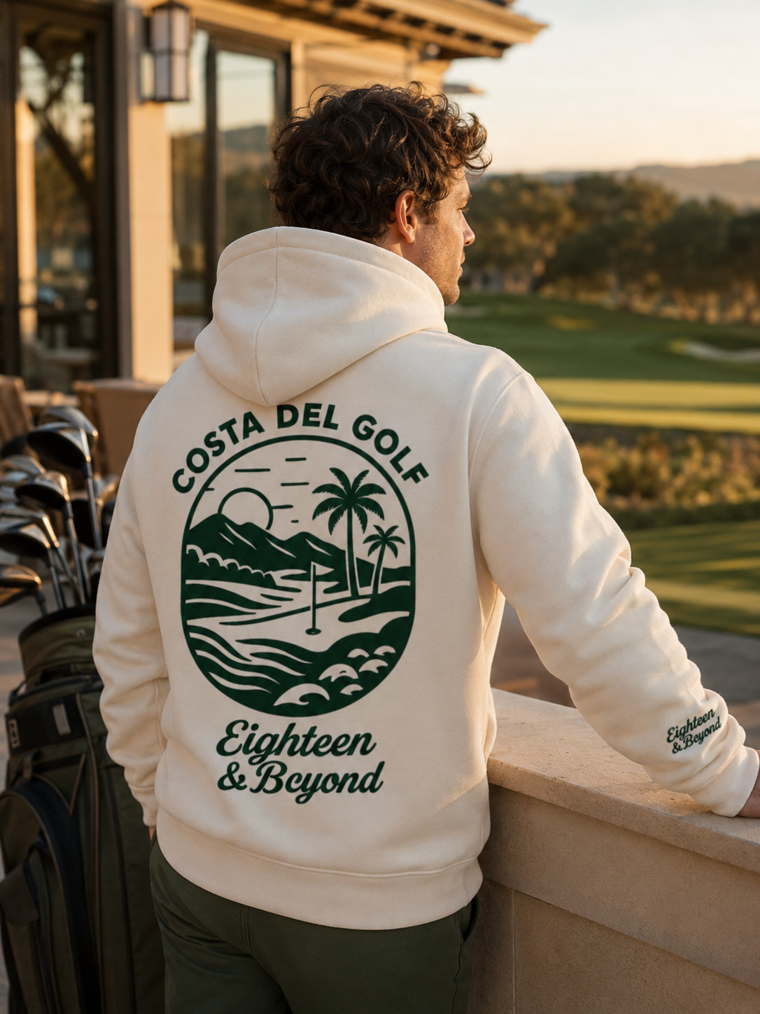 Cream 19th Hole Hoodie  view 3