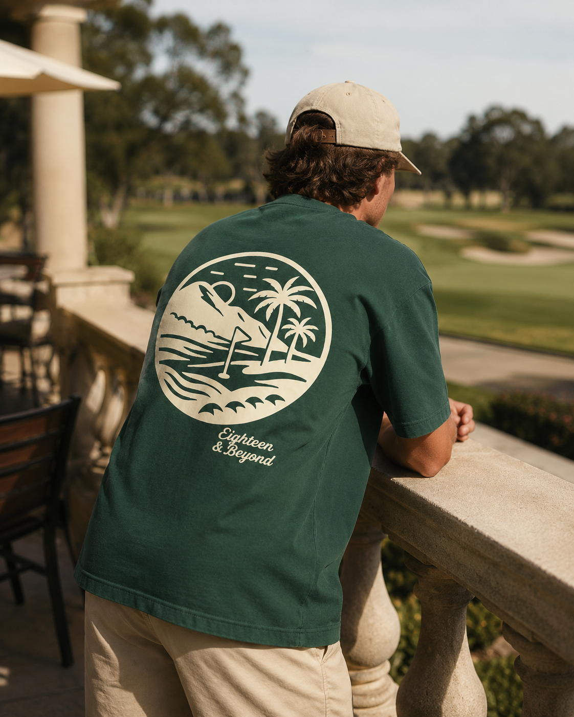 Green Disruptor Oversized Tee view 2
